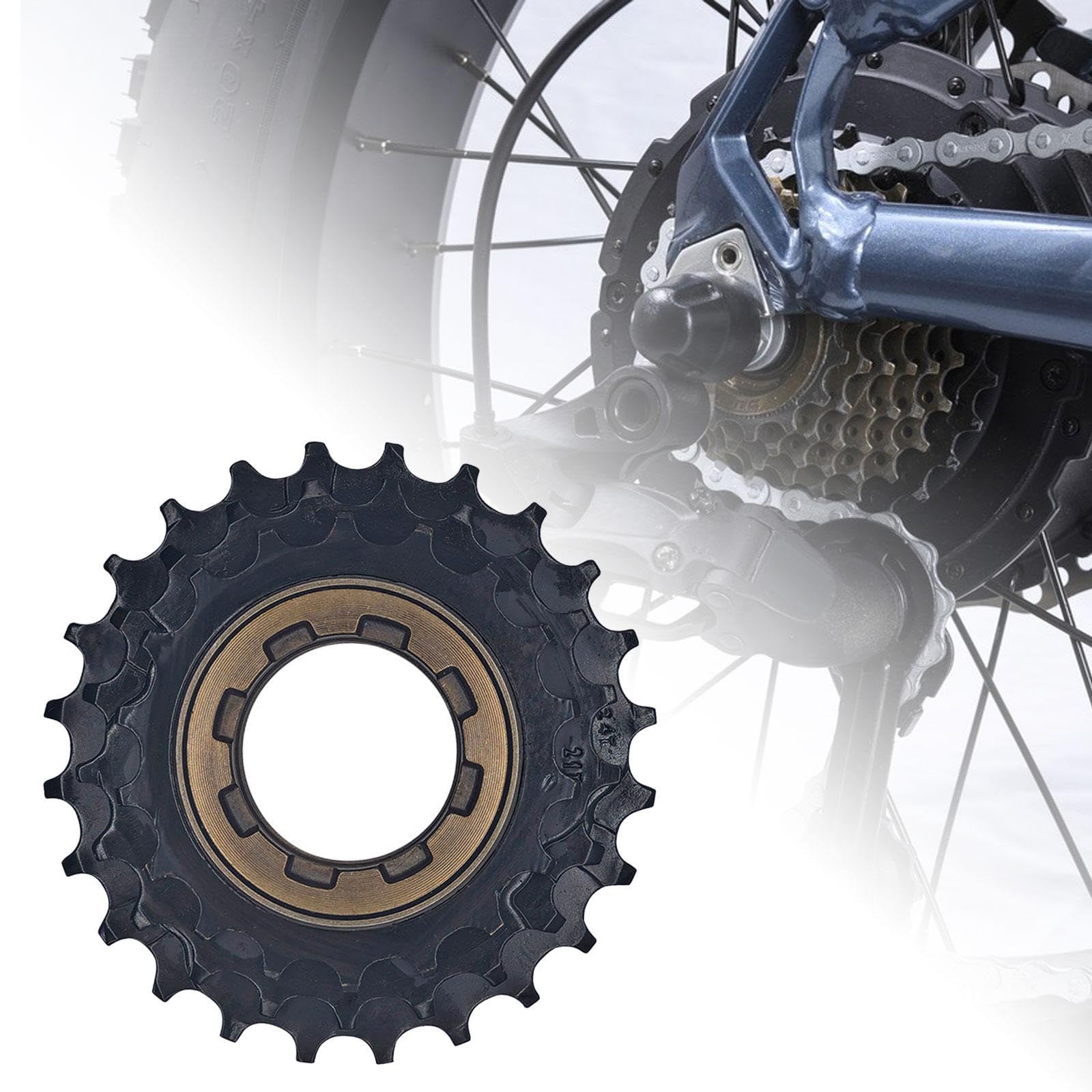 Amazon | rockible 自転車フリーホイール 3速スプロケットギア